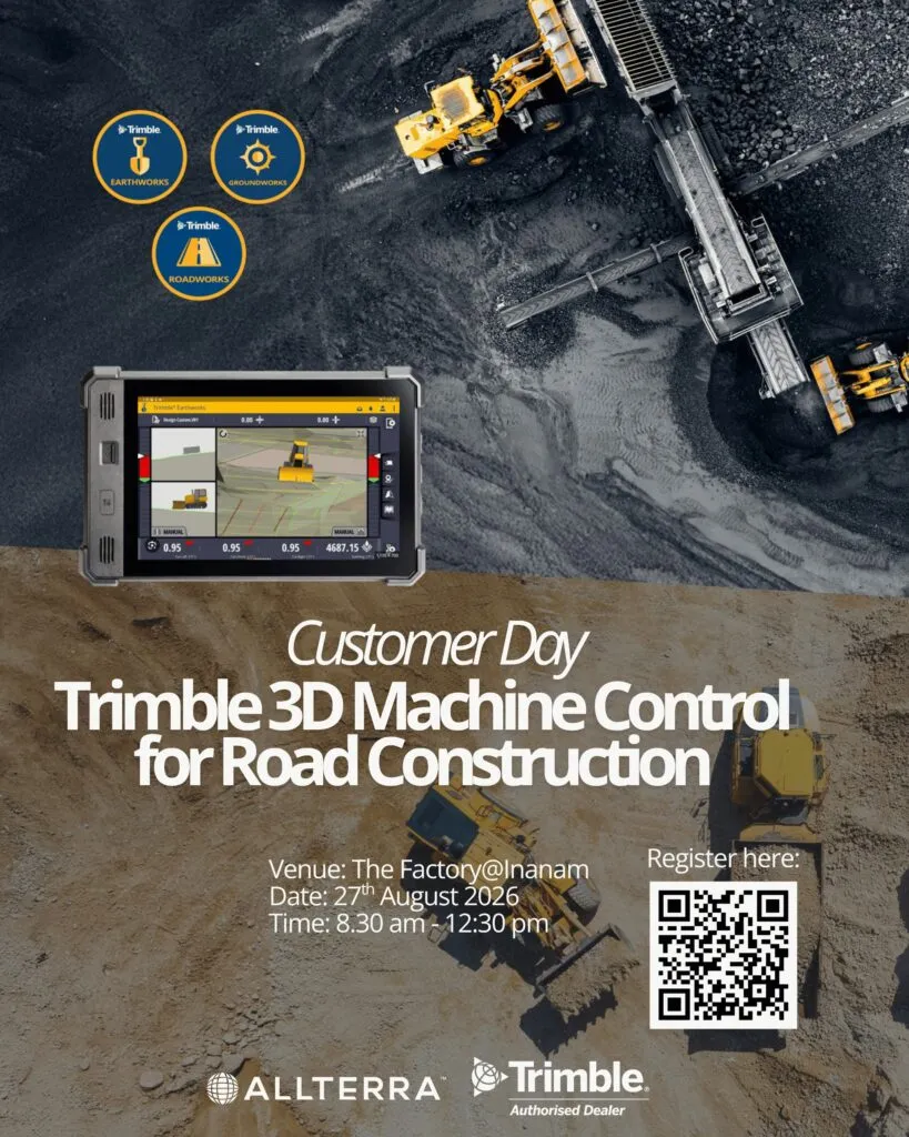 Sabah Customer Day ft Trimble 3D Machine Control for Road Construction 2 Sabah Customer Day ft Trimble 3D Machine Control for Road Construction